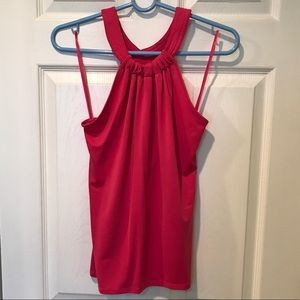 Woman's top size Medium color hot pink